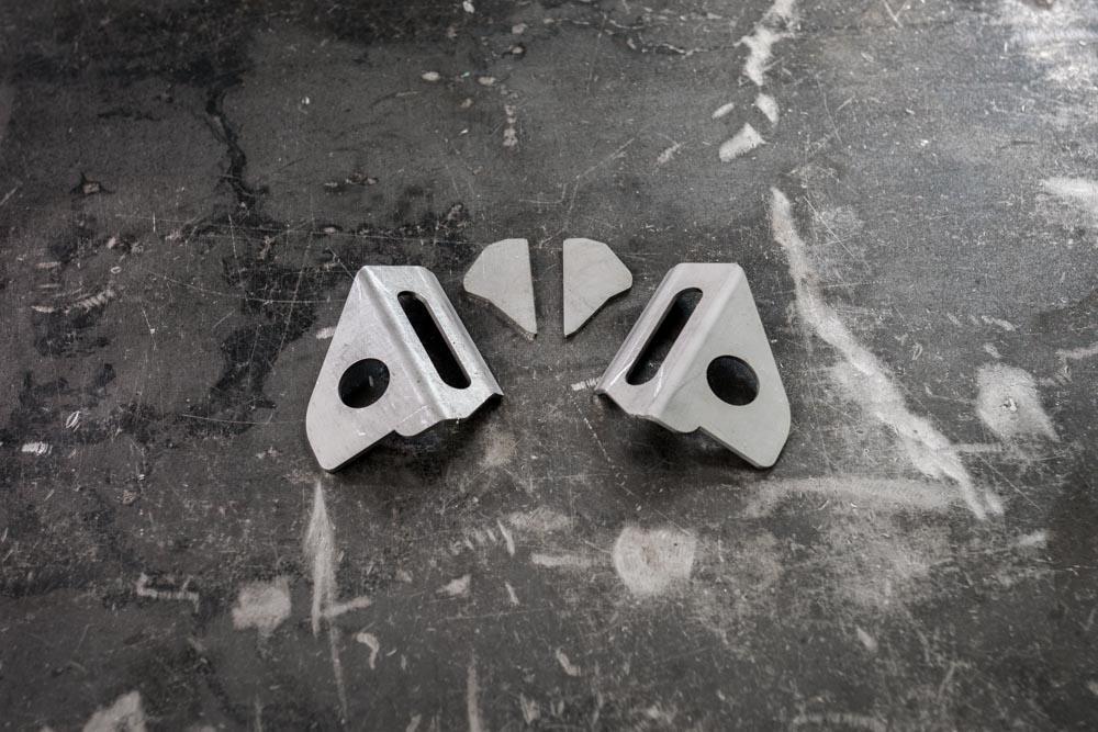 E36 Rear Sway Bar Reinforcement Kit-Steel parts-No rear pocket reinforcements-Garagistic