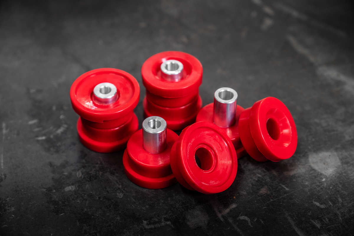 E36 Solid Delrin Rear Subframe Bushings-Delrin Suspension-80a (Street)-Garagistic