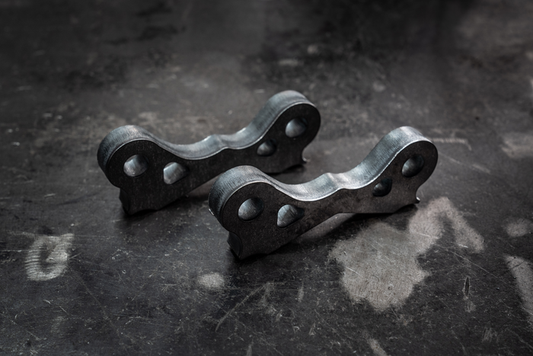 E36/E46 Dual Caliper Hydro E-Brake Weld On Adapters-Steel parts-Garagistic