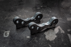 E36/E46 Dual Caliper Hydro E-Brake Weld On Adapters-Steel parts-Garagistic