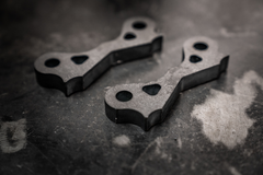 E36/E46 Dual Caliper Hydro E-Brake Weld On Adapters-Steel parts-Garagistic