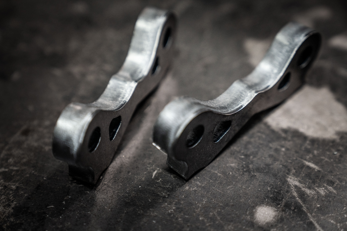 E36/E46 Dual Caliper Hydro E-Brake Weld On Adapters-Steel parts-Garagistic