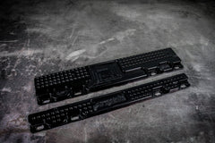 E36/E46 Racing Seat Floor Mount Adapters - Clearance-Seat mounts-Raw-No Side Brackets-Garagistic