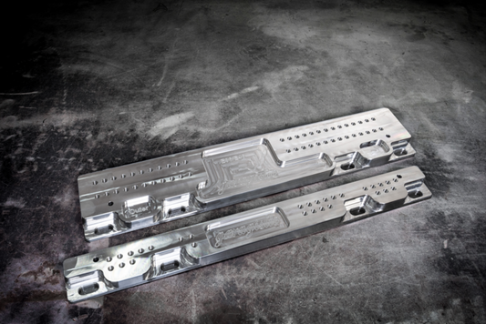 E36/E46 Racing Seat Floor Mount Adapters-Seat mounts-Raw-No Side Brackets-Garagistic