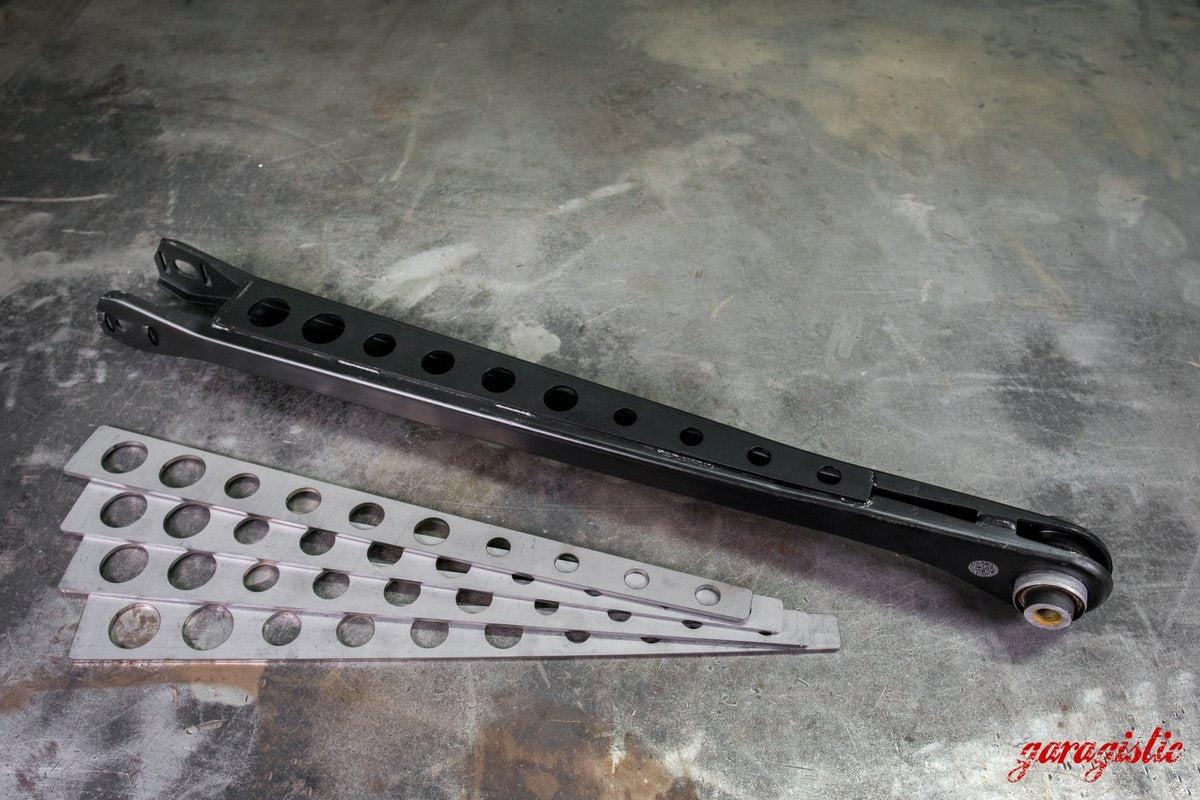 E36/E46 Rear Camber Arms Weld-in Gussets - 33326770813-Steel parts-Garagistic