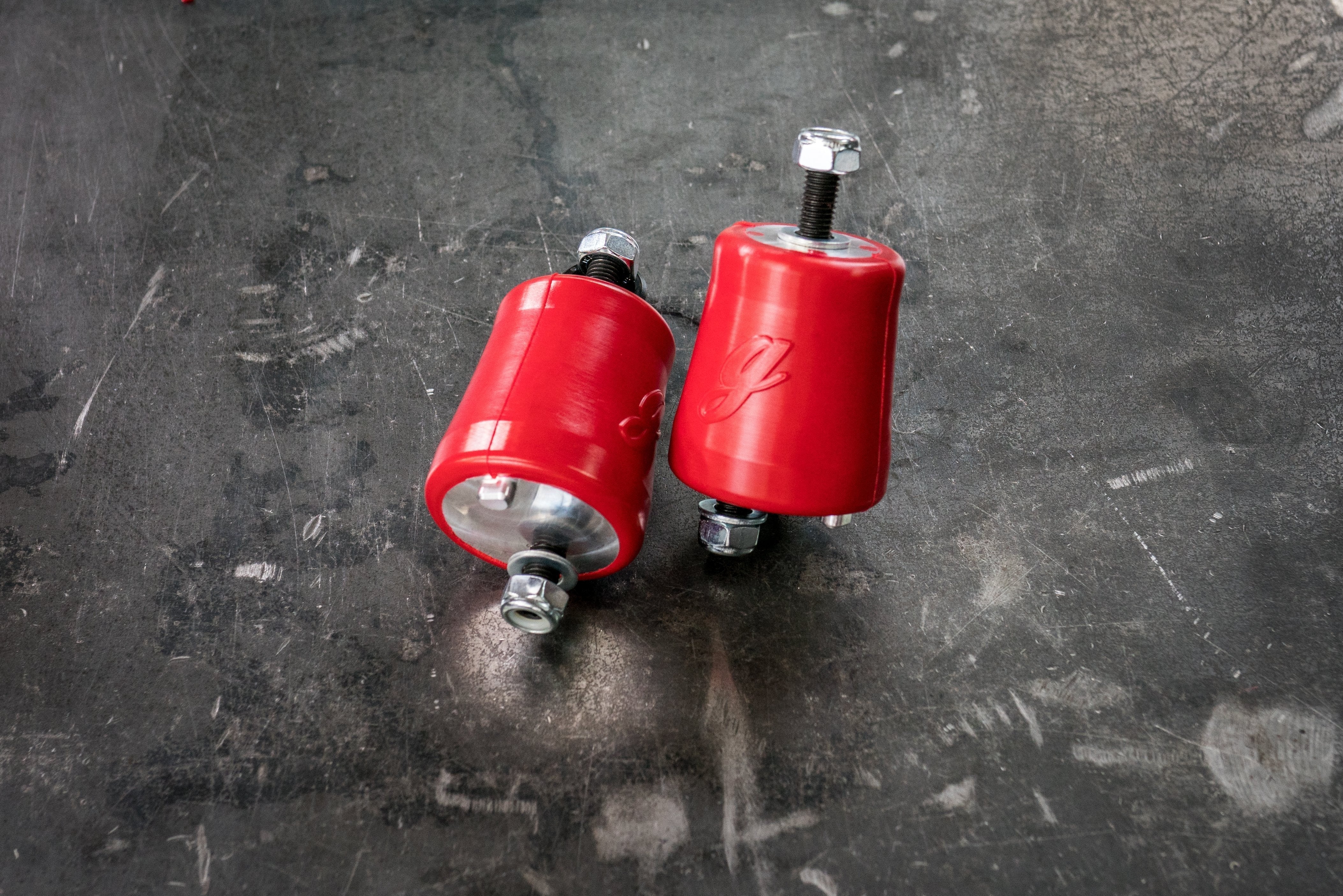 E36/Z3 M5X/S5X Polyurethane Motor Mount Bushings-Poly-80a (Street)-Garagistic