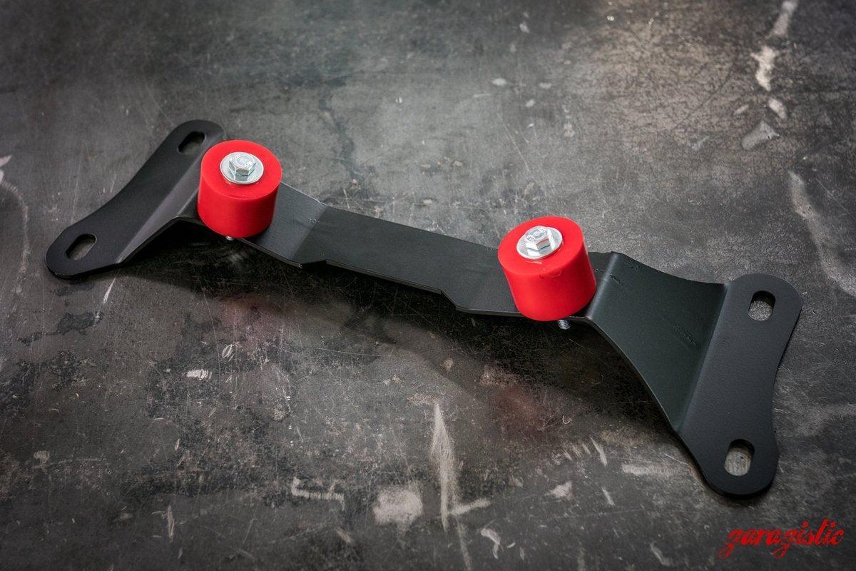 E46 5 Speed Heavy Duty Transmission Brace- 325, 330-Steel parts-Yes 80a poly (soft)-Garagistic