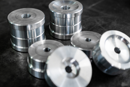 E46 Aluminum Rear Subframe Bushings-Machined Parts-Garagistic