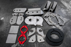 E46 Complete Chassis Reinforcement Kit - (323, 325, 328, 330, and M3)-Complete Reinforcement kit-NON M-Red shock Reinforcement-Garagistic