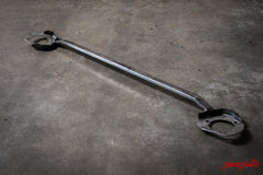 E46 Front Strut Bar Garagistic - Non-M Models Only (BMW 323, 325, 328, 330)-Steel parts-Black-Garagistic