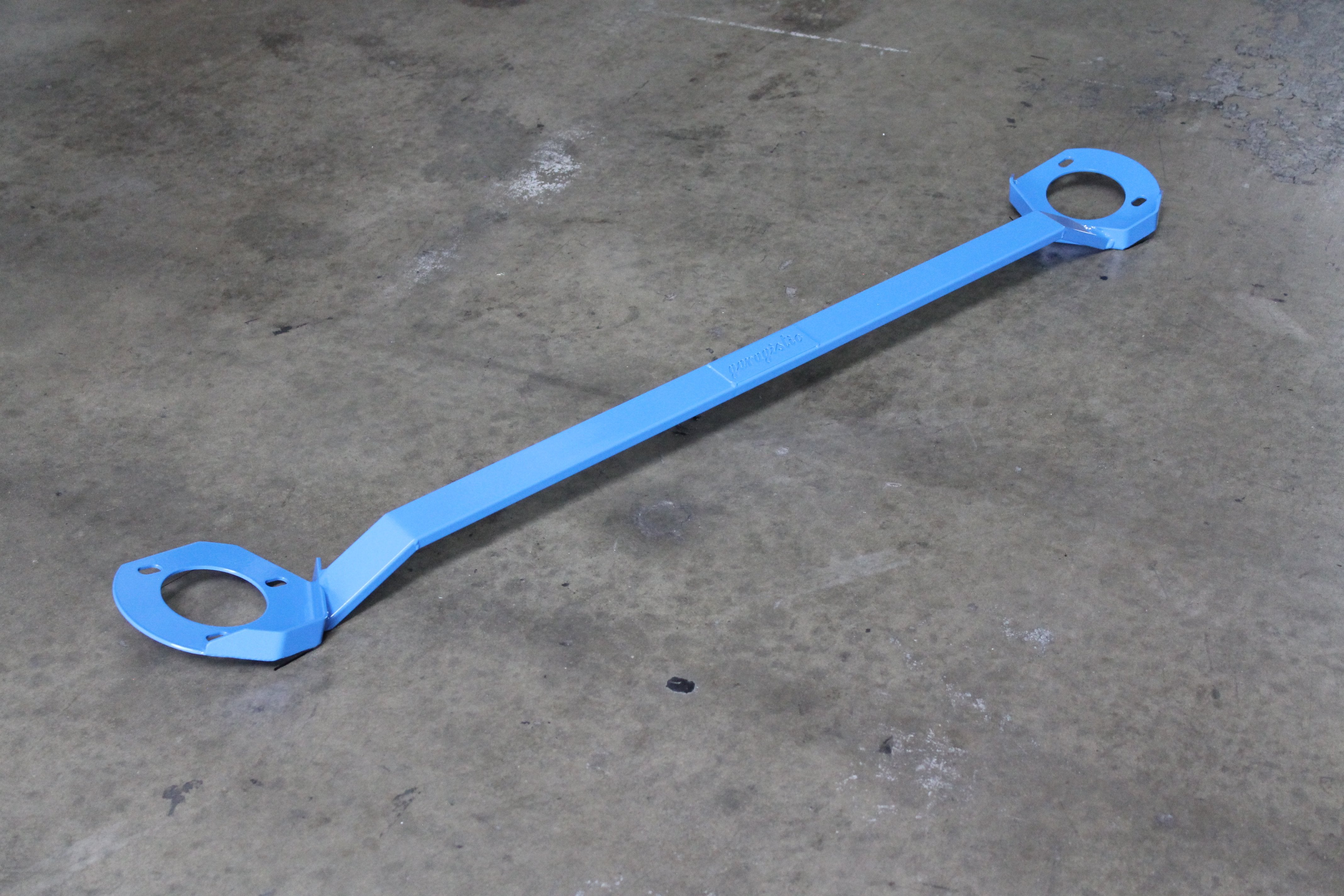 E46 Front Strut Bar Garagistic - Non-M Models Only (BMW 323, 325, 328, 330)-Steel parts-Black-Garagistic