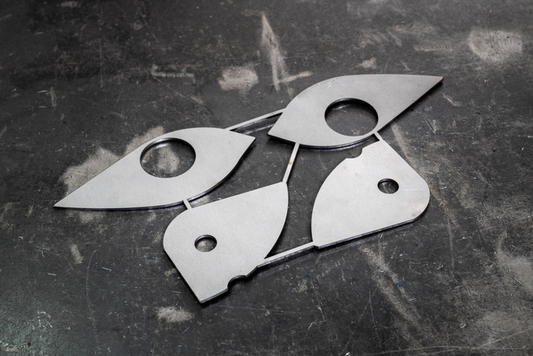 E46 Front Subframe Reinforcement Kit (Z4 compatible)-Steel parts-Garagistic