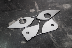 E46 Front Subframe Reinforcement Kit (Z4 compatible)-Steel parts-Garagistic