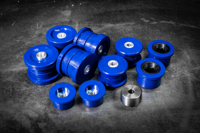E46 M3 Complete Polyurethane Suspension Kit - Full Bushing Kit-Complete Bushing Kit-95A hard poly (aggressive street/track)-Small Hex (21-22mm)-Garagistic
