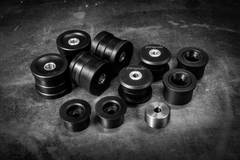 E46 M3 Complete Polyurethane Suspension Kit - Full Bushing Kit-Complete Bushing Kit-Delrin (race only)-Small Hex (21-22mm)-Garagistic