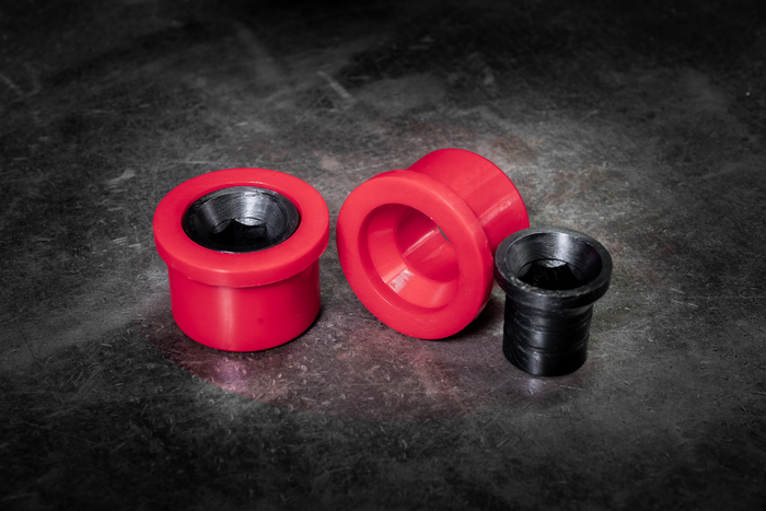 E46 M3 Polyurethane Front Control Arm Bushings-Poly-80a (Street)-Small Hex (21-22mm)-Garagistic