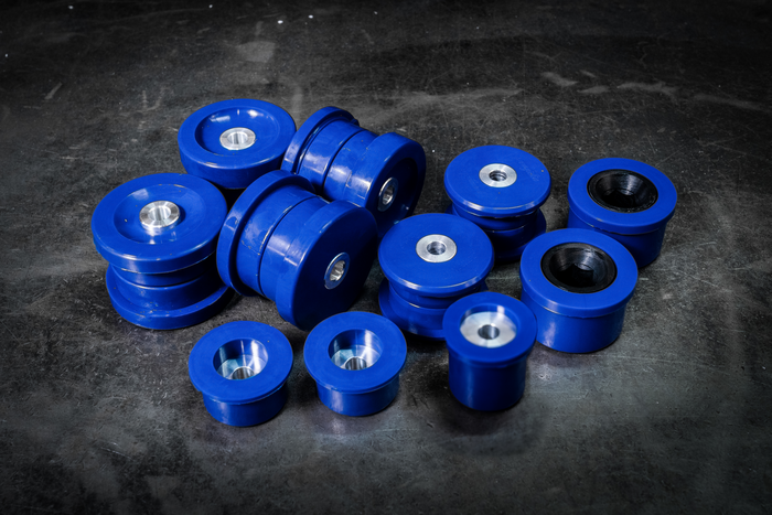 E46 NON-M Complete Polyurethane Suspension Kit - Full Bushing Kit-Complete Bushing Kit-95A hard poly (aggressive street/track)-Small Hex (21-22mm)-Garagistic