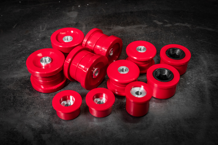 E46 NON-M Complete Polyurethane Suspension Kit - Full Bushing Kit-Complete Bushing Kit-80A soft poly (autox/street)-Small Hex (21-22mm)-Garagistic