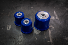 E46 (Non-M) Complete Solid Delrin Differential Carrier Bushing Set-Delrin Suspension-95a hard poly (aggressive street/track)-Garagistic