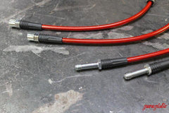 E46 (Non-M) Stainless Steel Complete 4 Brake Line Kit - DOT Compliant-Brake Lines-No clutch line-Garagistic