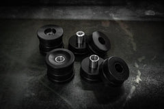 E46 Polyurethane Rear Subframe Bushings-Poly-Delrin (race)-Garagistic