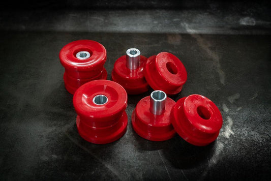E46 Polyurethane Rear Subframe Bushings-Poly-80A soft poly (autox/street)-Garagistic
