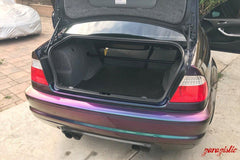 E46 Rear Strut Bar-Steel parts-Black (+$15.00)-Garagistic