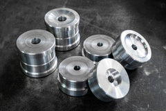 E46 Solid Rear Subframe Bushings-Delrin Suspension-Delrin (Race)-Garagistic