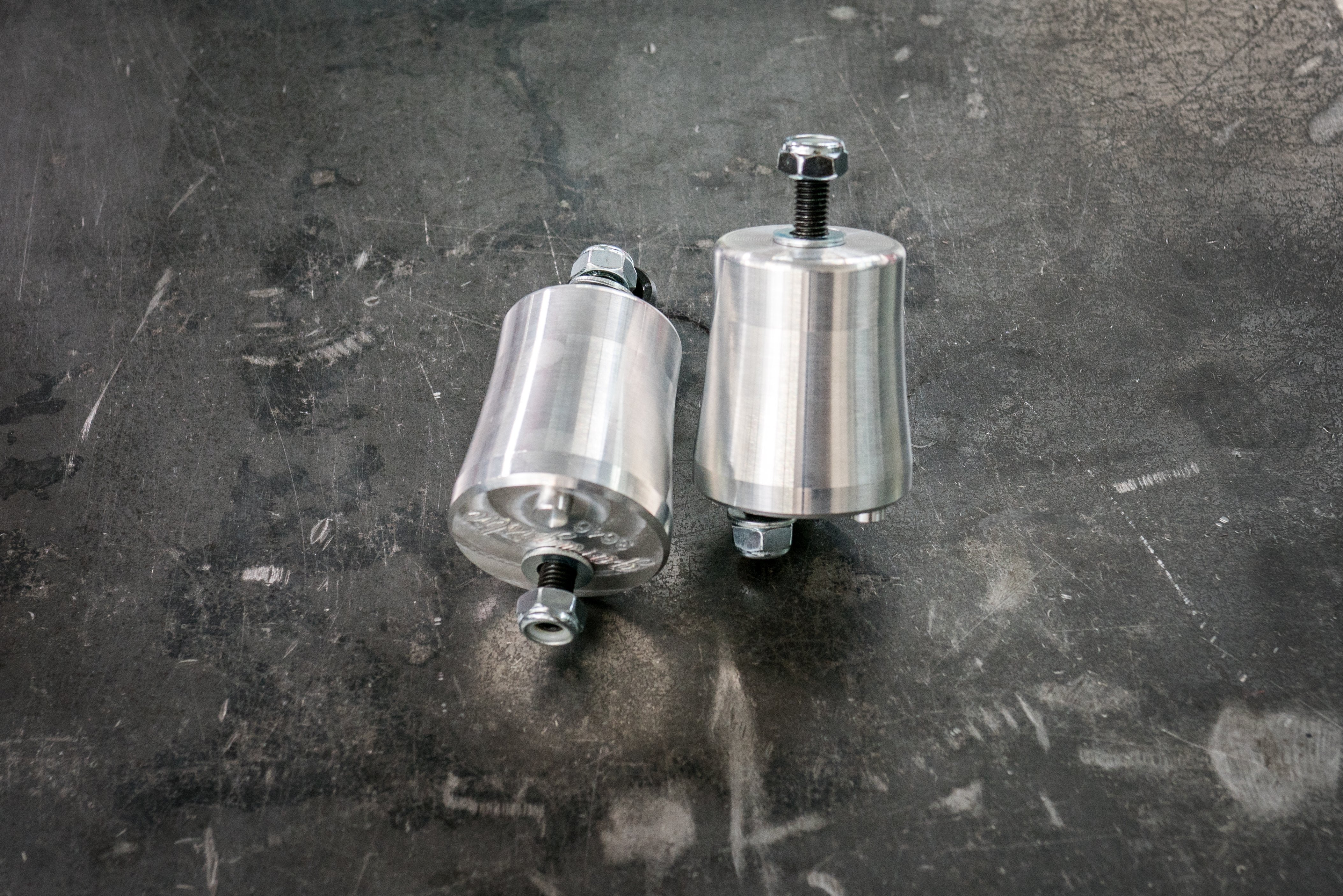 E46/Z4 M5X/S5X Solid Motor Mount Bushings-Motor Mounts-Aluminum (Hardcore)-Garagistic