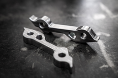 E8X/E9X Dual Caliper Hydro E-Brake Weld On Adapters-Steel parts-Garagistic