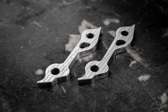 E8X/E9X Dual Caliper Hydro E-Brake Weld On Adapters-Steel parts-Garagistic