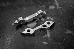 E8X/E9X Dual Caliper Hydro E-Brake Weld On Adapters-Steel parts-Garagistic