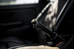 Garagistic Billet BMW Drift E-Brake Button-Steel parts-Anodized Black-Garagistic