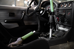 Garagistic Billet BMW Drift E-Brake Button-Steel parts-Raw Aluminum-Garagistic