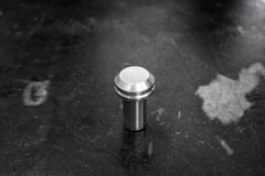 Garagistic Billet BMW Drift E-Brake Button-Steel parts-Raw Aluminum-Garagistic