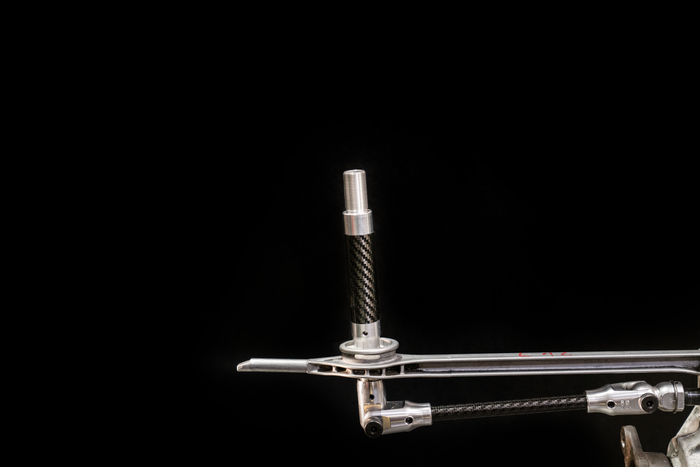 Garagistic Carbon Fiber Solid Shifter Rod - E30, E36, E46 Carbon Fiber solid mount shifter-Shifter Components-Small-Bare-Garagistic