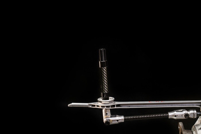 Garagistic Carbon Fiber Solid Shifter Rod - E30, E36, E46 Carbon Fiber solid mount shifter-Shifter Components-Small-Black Anodized-Garagistic