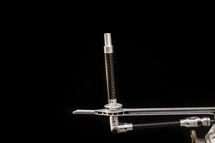 Garagistic Carbon Fiber Solid Shifter Rod - E30, E36, E46 Carbon Fiber solid mount shifter-Shifter Components-Medium-Bare-Garagistic