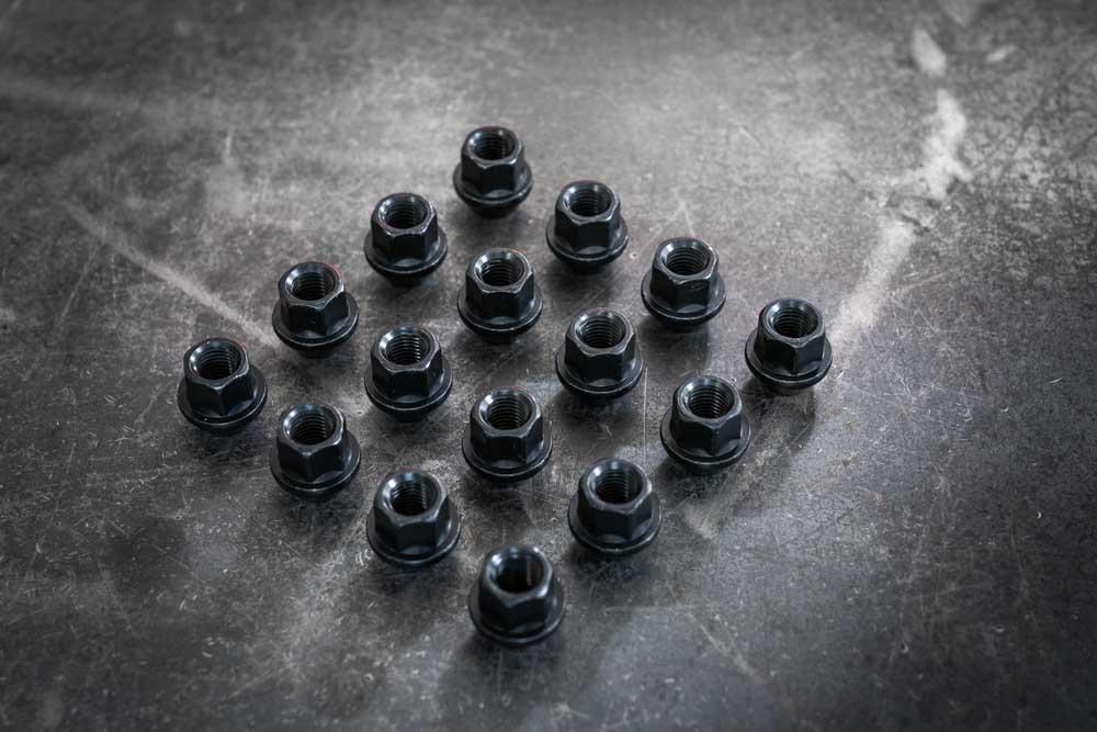 Garagistic Competition Wheel Nut Kit - Nuts Only! - M12x1.5, E30, E36, E46, E90, F22-Wheel Studs-4-Lug (16 Wheel Nuts)-Garagistic