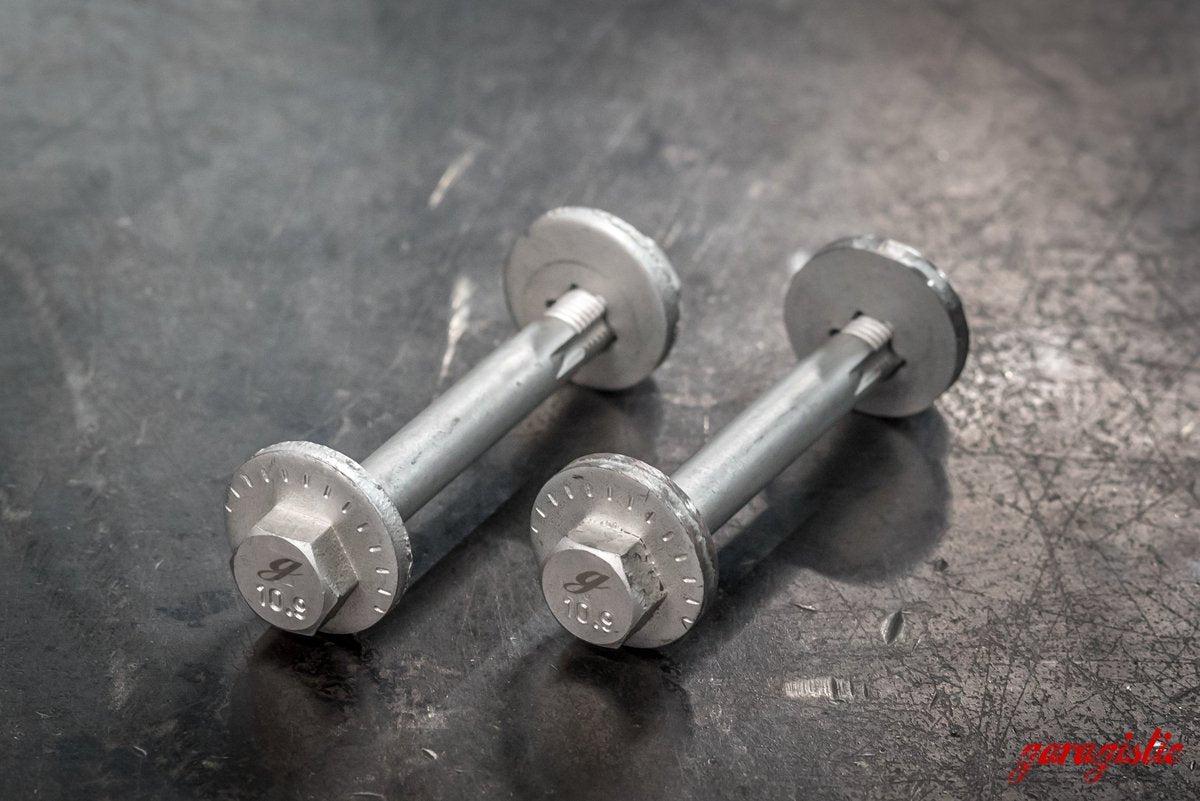 Garagistic Eccentric Rear Subframe Hardware- (E30, E28, E34, Z3, E21)-Brackets & Reinforcement Braces-Full-Garagistic