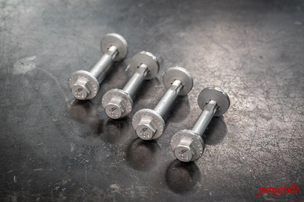 Garagistic Eccentric Rear Subframe Hardware- (E30, E28, E34, Z3, E21)-Brackets & Reinforcement Braces-Full-Garagistic