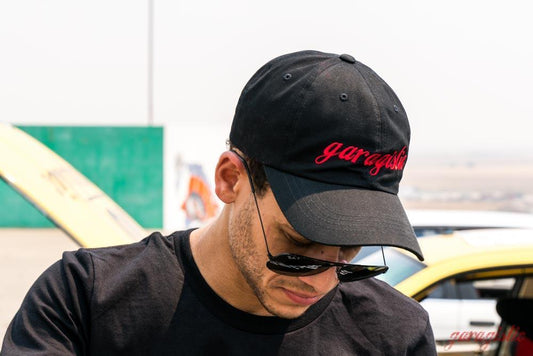 Garagistic Embroidered Hat-Apparel-Red-Garagistic