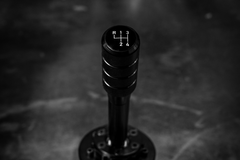 Garagistic Knurled Aluminum Shift Knob-Shift knob-Anodized-Add 4 speed emblem-Garagistic