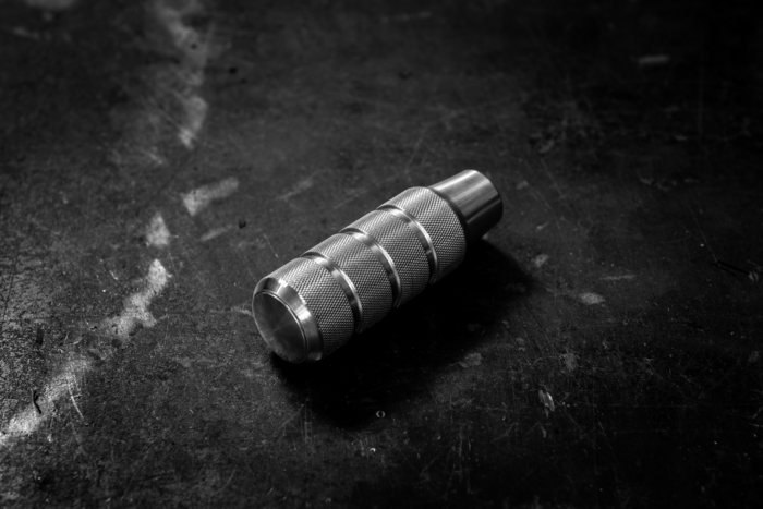 Garagistic Knurled Aluminum Shift Knob-Shift knob-Aluminum-No emblem-Garagistic