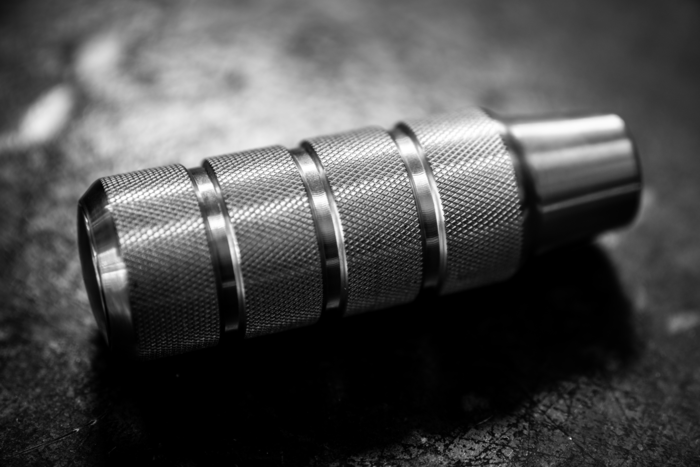 Garagistic Knurled Aluminum Shift Knob-Shift knob-Aluminum-No emblem-Garagistic