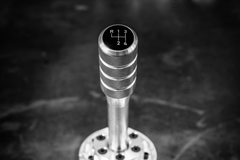 Garagistic Knurled Aluminum Shift Knob-Shift knob-Aluminum-Add 4 speed emblem-Garagistic