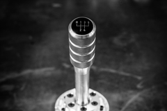 Garagistic Knurled Aluminum Shift Knob-Shift knob-Aluminum-Add 5 speed emblem-Garagistic