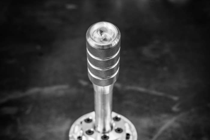 Garagistic Knurled Aluminum Shift Knob-Shift knob-Aluminum-No emblem-Garagistic