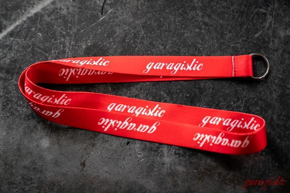 Garagistic Lanyard-Apparel-Red-Garagistic