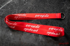 Garagistic Lanyard-Apparel-Red-Garagistic